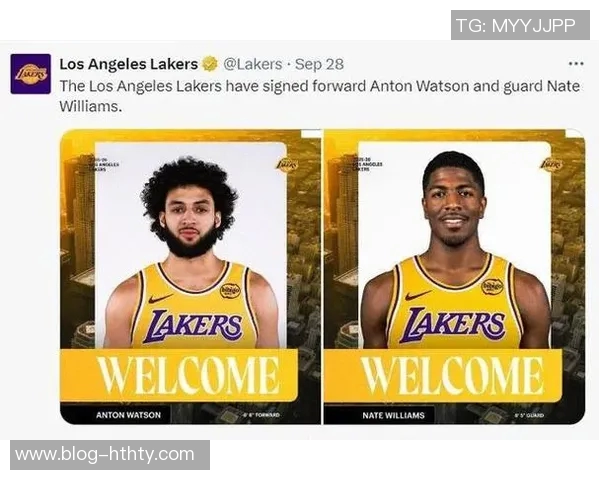 小尼克史密斯表达对湖人签约的感激之情并表示自己已做好准备